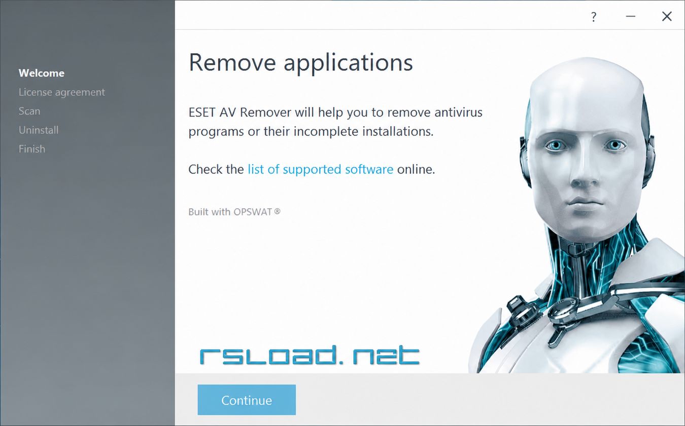 ESET AV Remover tool
